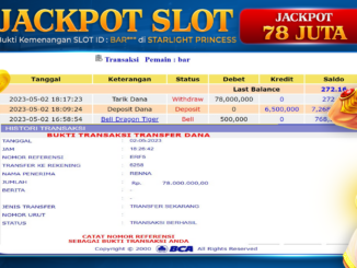 bukti jp dewatogel #256